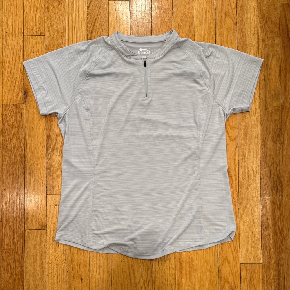 Slazenger Women’s Gray Short Sleeve Top Size M